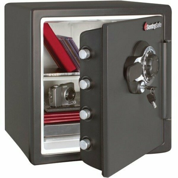 Sentry Safe Safe, Fire and Water, 16-3/10inWx19-3/10inDx17-4/5inH, Gray SENSFW123DSB